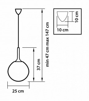 Подвесной светильник Lightstar Globo 813031 в Казани - kazan.mebel24.online | фото 3