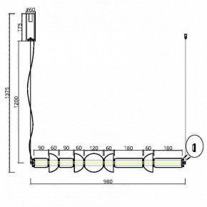 Подвесной светильник Maytoni Cosmo MOD210PL-L39B3K в Казани - kazan.mebel24.online | фото 6