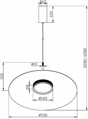 Подвесной светильник Maytoni Halo MOD041PL-L15W3K1 в Казани - kazan.mebel24.online | фото 4