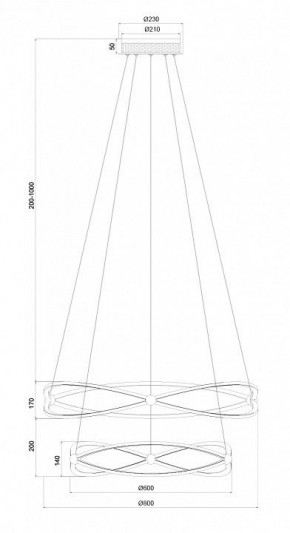 Подвесной светильник Maytoni Weave MOD062PL-L103CH3K в Казани - kazan.mebel24.online | фото 9