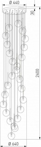 Подвесной светильник TK Lighting Aurora 10258 Aurora в Казани - kazan.mebel24.online | фото 3