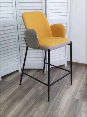 Полубарный стул NYX (H=65cm) VF106 желтый / VF120 серый М-City в Казани - kazan.mebel24.online | фото 2