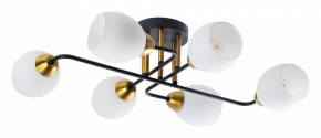 Потолочная люстра Arte Lamp Andrea A8141PL-6BK в Казани - kazan.mebel24.online | фото