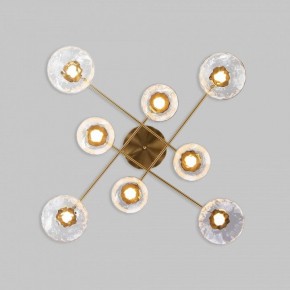 Потолочная люстра Eurosvet Ripple 50389 LED латунь в Казани - kazan.mebel24.online | фото 3