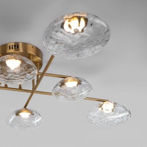 Потолочная люстра Eurosvet Ripple 50389 LED латунь в Казани - kazan.mebel24.online | фото 6