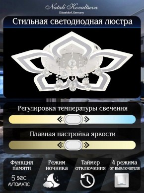 Потолочная люстра Natali Kovaltseva Cascade LED LAMPS 81159 в Казани - kazan.mebel24.online | фото 7