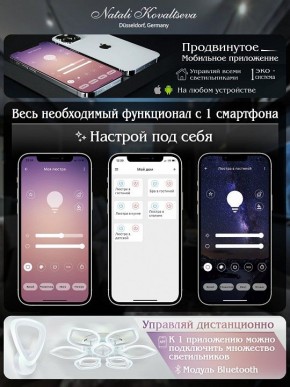 Потолочная люстра Natali Kovaltseva Effect LED LAMPS 81118 в Казани - kazan.mebel24.online | фото 7