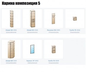 Прихожая Карина (модульная) в Казани - kazan.mebel24.online | фото 2