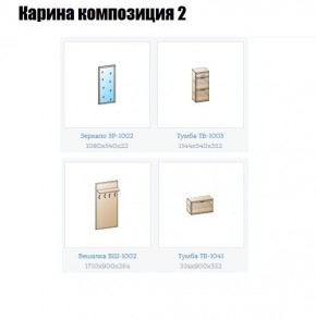 Прихожая Карина (модульная) в Казани - kazan.mebel24.online | фото 6