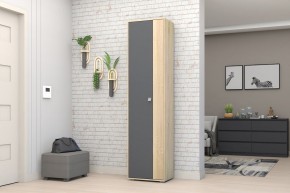 Прихожая Монако-2 (Дуб Сонома/Графит) в Казани - kazan.mebel24.online | фото 11