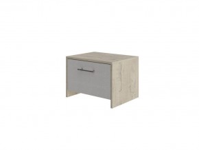 PROxSON Тумба Varna (ЛДСП+ткань Бунратти/Savana Milk (молочный)) 51x40 в Казани - kazan.mebel24.online | фото