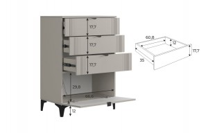 РИЧ Гостиная (модульная) кашемир в Казани - kazan.mebel24.online | фото 6