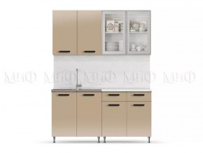 РИО-1 ЛДСП Кухонный гарнитур 1,6 м (Капучино) в Казани - kazan.mebel24.online | фото