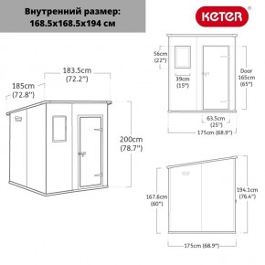 Сарай Манор Пентхаус 6x6 (MANOR PENT 6x6) в Казани - kazan.mebel24.online | фото 3