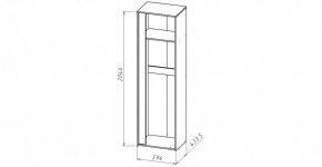 ЛИНДА-2 Шкаф 1-о дверный для одежды (ЛНД.02) в Казани - kazan.mebel24.online | фото 2