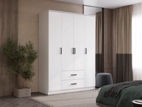 Шкаф 4-х створчатый Титан (белый) в Казани - kazan.mebel24.online | фото 5
