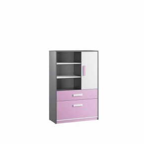 Шкаф книжный Кэнди КШ-2 Лаванда в Казани - kazan.mebel24.online | фото