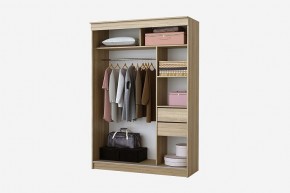 Шкаф-купе Бабочка 1.5 серия Альянс (дуб сонома) в Казани - kazan.mebel24.online | фото 2