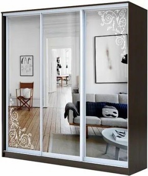 Шкаф-купе ХИТ 23-20-656 ОРНАМЕНТ в Казани - kazan.mebel24.online | фото