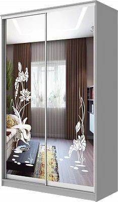 Шкаф-купе ХИТ 24-12/2-66 ЦАПЛИ в Казани - kazan.mebel24.online | фото
