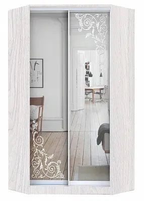 Шкаф-купе ХИТ-У-L-24-64-66 ОРНАМЕНТ в Казани - kazan.mebel24.online | фото