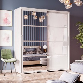 Шкаф-купе Крафт-6 1.6 м ШКК-06 (ясень белый) в Казани - kazan.mebel24.online | фото 1