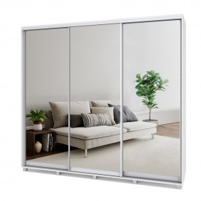 МАРТИН Шкаф-купе с зеркалами Анкор светлый (2400*600) М643 в Казани - kazan.mebel24.online | фото