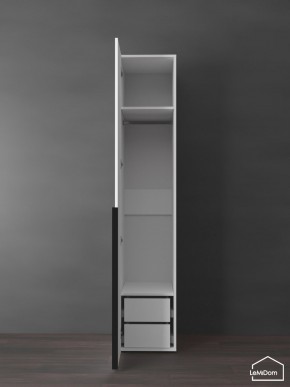 Шкаф Linnea MHR-1-3 2050х400х510 (Белый-М 11.1.2) в Казани - kazan.mebel24.online | фото 6