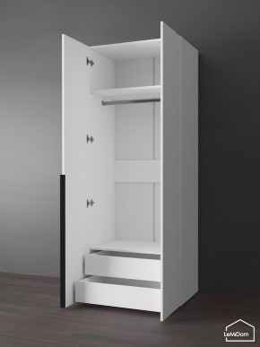 Шкаф Linnea MHR-2-3 2050х800х510 (Белый-М 11.1.1) в Казани - kazan.mebel24.online | фото 5