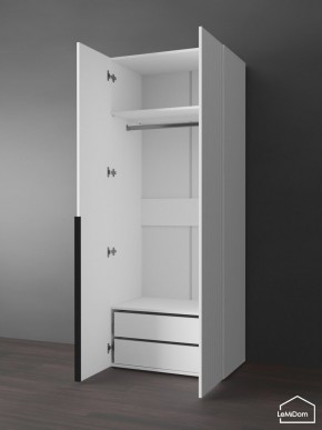 Шкаф Linnea MHR-2-3 2050х800х510 (Белый-М 11.1.1) в Казани - kazan.mebel24.online | фото 6