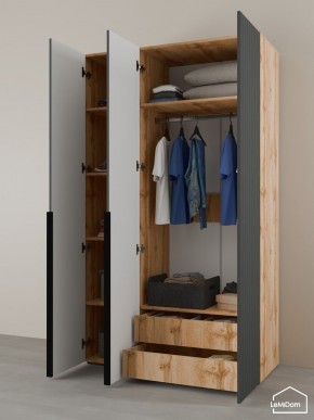 Шкаф Linnea MHR-3-2 2050х1200х510 (ДВ-М 11.1.25) в Казани - kazan.mebel24.online | фото 6