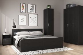 Шкаф ПЕГАС однодверный с рамочным фасадом, цвет Дуб Венге в Казани - kazan.mebel24.online | фото 4
