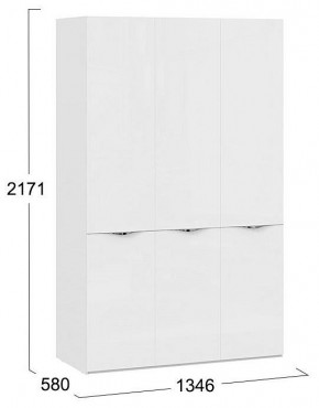 Шкаф платяной Глосс СМ-319.07.431 в Казани - kazan.mebel24.online | фото 4