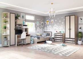 НАОМИ Шкаф 2-х створчатый с 2 ящиками в Казани - kazan.mebel24.online | фото 2