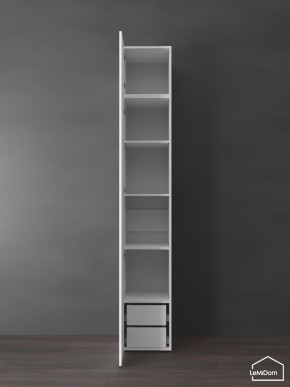 Шкаф с антресолью Linnea MHR-1POA-4 2450х400х510 (Белый-М 11.1.1) в Казани - kazan.mebel24.online | фото 6