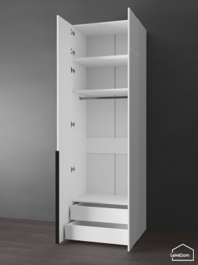 Шкаф с антресолью Linnea MHR-2A-3 2450х800х510 (Белый-М 11.1.2) в Казани - kazan.mebel24.online | фото 5