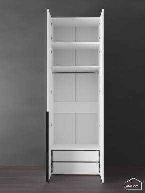 Шкаф с антресолью Linnea MHR-2A-3 2450х800х510 (Белый-М 11.1.2) в Казани - kazan.mebel24.online | фото 6