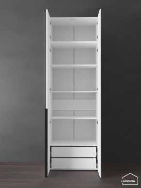 Шкаф с антресолью Linnea MHR-2A-4 2450х800х510 (Белый-М 11.1.2) в Казани - kazan.mebel24.online | фото 6