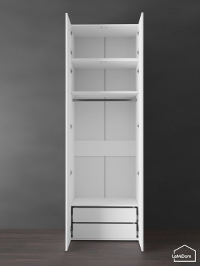 Шкаф с антресолью Linnea MHR-2POA-3 2450х800х510 (Белый-М 11.1.2) в Казани - kazan.mebel24.online | фото 5
