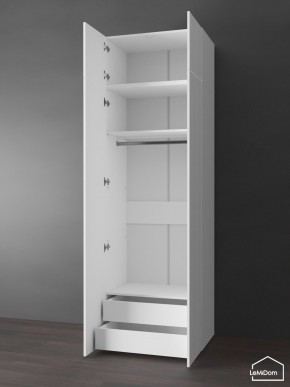 Шкаф с антресолью Linnea MHR-2POA-3 2450х800х510 (Белый-М 11.1.2) в Казани - kazan.mebel24.online | фото 6