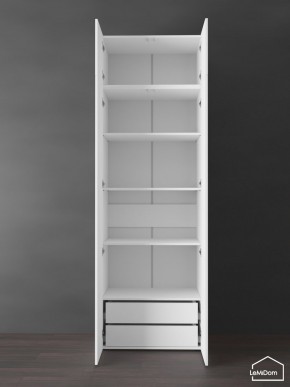 Шкаф с антресолью Linnea MHR-2POA-4 2450х800х510 (Белый-М 11.1.1) в Казани - kazan.mebel24.online | фото 6