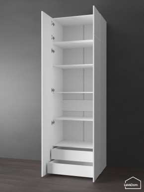 Шкаф с антресолью Linnea MHR-2POA-4 2450х800х510 (Белый-М 11.1.2) в Казани - kazan.mebel24.online | фото 5