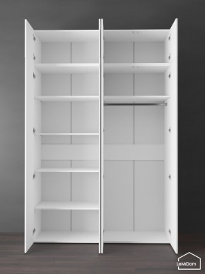 Шкаф с антресолью Linnea MHR-4POA-1 2450х1600х510 (Белый-М 11.1.1) в Казани - kazan.mebel24.online | фото 4