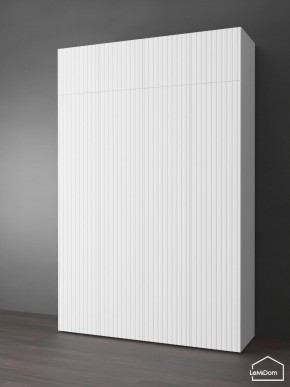 Шкаф с антресолью Linnea MHR-4POA-2 2450х1600х510 (Белый-М 11.1.1) в Казани по цене 39 140 руб. Шкаф с антресолью Linnea MHR-4POA-2 2450х1600х510 (Белый-М 11.1.1) в Казани - kazan.mebel24.online | фото