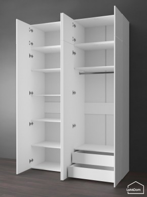 Шкаф с антресолью Linnea MHR-4POA-2 2450х1600х510 (Белый-М 11.1.1) в Казани - kazan.mebel24.online | фото 6