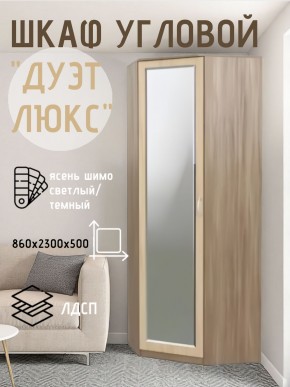 Шкаф угловой Дуэт Люкс с зеркалом в Казани - kazan.mebel24.online | фото 3