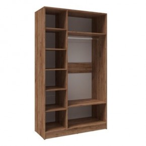 Шкаф Вегас 1200 Дуб крафт табачный/Дуб крафт белый в Казани - kazan.mebel24.online | фото 2