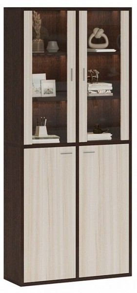 Шкаф-витрина Домино СУ(ш2в2)+2ФС+2ФГ в Казани - kazan.mebel24.online | фото 2