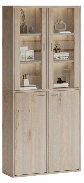 Шкаф-витрина Домино СУ(ш2в2)+2ФС+2ФГ в Казани - kazan.mebel24.online | фото 2