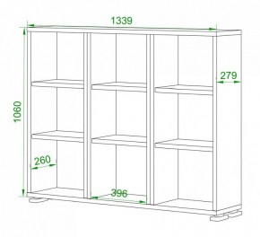 Стеллаж Домино нельсон ПУ-60-1 в Казани - kazan.mebel24.online | фото 2